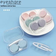 Eyeshare Contact Lens Box, Colorful Contact Lens Container Holder, Contact Lens Companion Box, Porta