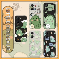 casing for huawei Y6 Y7 Y6S PRO Y7A Y6P Y9S Y9 Prime 2018 2019 Little Dinosaur Matte Case Soft Cover