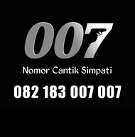 Nomor Cantik Simpati 007007 Telkomsel Super James Bond 007 007