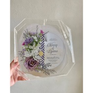 Frame Acrylic Duit Hantaran Kahwin / Frame duit mas kahwin/acrylic transparent 8x8 /9x9