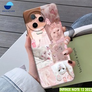 CASE INFINIX NOTE 12 2023 MOTIF KUCING 18 SOFTCASE HARDCASE PROTECT CAMERA PELINDUNG BELAKANG HANDPHONE-DRONSTORE