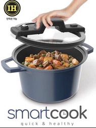 韓國直送🇰🇷Neoflam低壓燜煮鍋Smart cook 24cm  (深藍色) 適合2-4人家庭容量