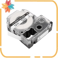 5 Pack Replace -4WBN LC-4WBN9(SS12KW) Label Tapes for  LabelWorks LW300 LW400 LW500 LW700 Black On W