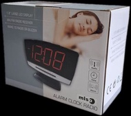 miso CR-388 1.8吋大字體 LED 鬧鐘收音機 AM/FM Alarm Clock Radio