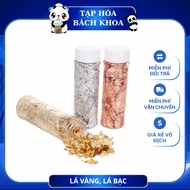 GOLD LEAF, SILVER LEAF (enable) for birthday cake decoration, cake decoration
