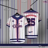 Free Custom Unique Nation Baseball Jersey Round Neck Microfiber Printed