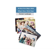 Photobook Malaysia- 4R Photo Print 200 pieces (Web)