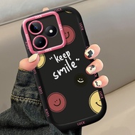 Case For Realme C53 C51 C51s C35 Note 50 Narzo N53 50A Prime Phone Smile Protection Shockproof Anti-