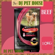 Purina Supercoat Adult With Beef Dog Food 10kg