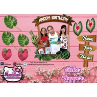 Customize Cake topper Plantita