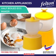 FELTON Half Boiled Egg Maker Bekas Telur Separuh Masak FEC 2555/ FEC 398