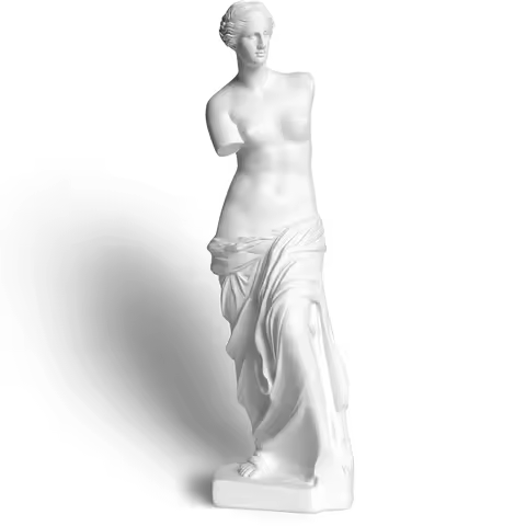 Resin Greek Mythology Figurine Venus de Milo Statue Aphrodite Sculpture, Goddess Figurine, Art Decor