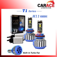 T1 TURBO LED Headlight H11 | 4300K Car Original LED Light Colour | CAR LED