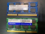 2G DDR3 筆電記憶體 雙面顆粒