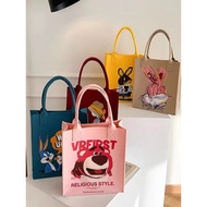 Cute Creative cartoon travel baggage lagguage food box hand carry bag