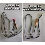 Sensor Coil york acson Panasonic sensor by Pass Aircond 1hp 1.5hp 2hp