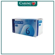 CARING NOVOFINE NEEDLES 31G 6MM 100S