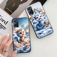 Case for oppo realme 9 2020 / 9i / realme 9 pro with cute baby dragon print