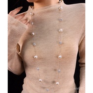 BLING Ball Long Ladies Gypsophila Necklace Crystal Zircon Sweater Chain Exquisite Design Shijia Nich