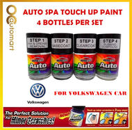 VOLKSWAGEN CAR Original Touch Up Paint - AUTOSPA Touch Up Combo Set (4 Bottles Per Set)