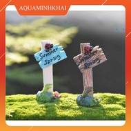 Small forest, summer spring decorative garden signs, potted plants (small forest, summer spring)