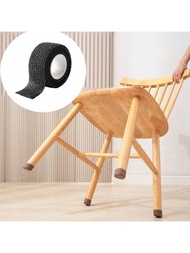 1捲防滑耐磨桌椅腳墊，適用於通用的椅子和桌子，椅子和凳子的腳套，防滑靜音的桌椅腳墊