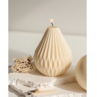 SPACEUS - LANTERN PILLAR CANDLE KOREAN AESTHETIC CANDLE ROOM DECOR/