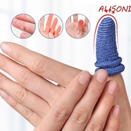 ALISOND1 10pcs Finger Tubular Bandage, Tubular Cotton Finger Bandage, Finger Roll Cots Breathable Comfortable Elastic Finger Sleeves Unisex