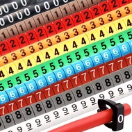 30-10Sets Colorful Cable Marking Label - M0 M1 M2 - Cable Wire Markers - Tag Assortment Tool - Cable