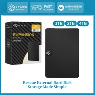 Seagate External Hard Drive 4TB 2TB Expansion USB 3.0 External Hard Drive 2TB/1TB Portable External 