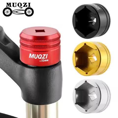 MUQZI Bike Fork Top Socket Wrench 26mm 28 32mm Bicycle Fork Topcap Tool for Fox Fork 36 38 40