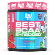 BPI Sports Best BCAA Shredded - Converts Fat to Energy - Weight Loss and Lean Muscle Support - Post-