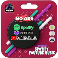 YT Music-Spotify Premium-Ads-Free + Background Play