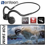 Swimming Bone Conduction Earone Wireless Headone 8G MP3 Player IP68 Waterproof for Swim Bluetooth Headset Noise Cancella