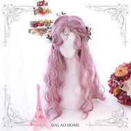 Rambut palsu lolita rambut kerinting panjang gadis lembut harian lelaki besar