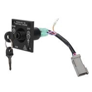 176408 Single Engine Ignition Cut Off Switch with Keys 176408 Fit for Johnson BRP Outboard Outboard 