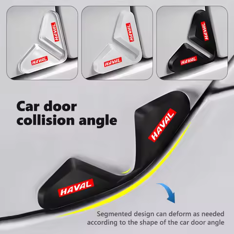 Car Door Corner Sticker Bumper Anti-collision Stickers Protector Cover For Haval Jolion H1 H2 H3 H4 