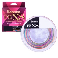 Seaguar Line PE Line Seaguar PE X8 Fishing PE Line 150m 0.8 18lb (8.2kg) Multi (Direct from Japan)