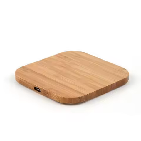 Portable for Qi Wireless Charger Charging Slim Wood Pad For iPhone 8/iPhone 8 Plus/iPhone X Smart Ph