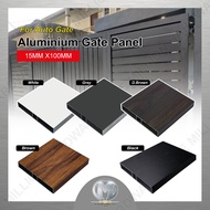16MMX100MM4"Panel Papan Aluminium/ Aluminum Board Panel For Gate/Folding Gate Aluminum gate fencing