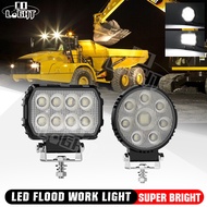 LED Work Light Flood Beam Work Driving Light Truck Tractor Forklift Farming Agriculture 4X4