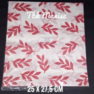 Kertas Nasi Daun pink 25 x 27,5cm / Paper Wrap / Bungkus Nasi