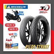 (READY STOCK) BAN MICHELIN PILOT STREET TUBELESS (120/70-13 - 140/70-13) RING 13 BAN MOTOR MATIC / B