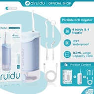Airuidu CF550 Portable Water Flosser Large Capacity Oral Irrigator Travel Essential 4 Speed Level Wa