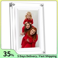 New 7-Inch Transparent Acrylic Digital Photo Frame Video Picture Music Player Electronic Photo Frame