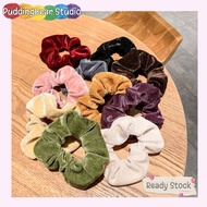 Korean Velvet Scrunchies Hair Tie Retro Sweet Hair Rope Hair Accessories