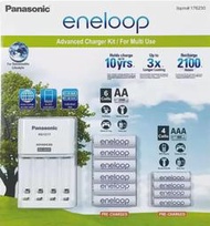 Costco好市多~Panasonic eneloop 電池+充電器套組 $1249