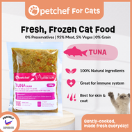 Petchef Cat Food (TUNA) - Fresh Cooked | Frozen | Wet Food| Healthy | Makanan Kucing | Makanan Sihat