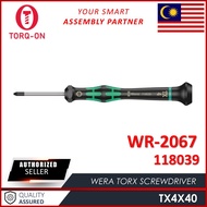 WR-2067 TX4X40 WERA Torx Screwdriver (118039)