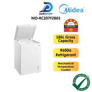 100% Real delivery 5 STAR Midea Chest Freezer 186L Peti Freezer Murah Deep Freezer Peti Sejuk Beku F